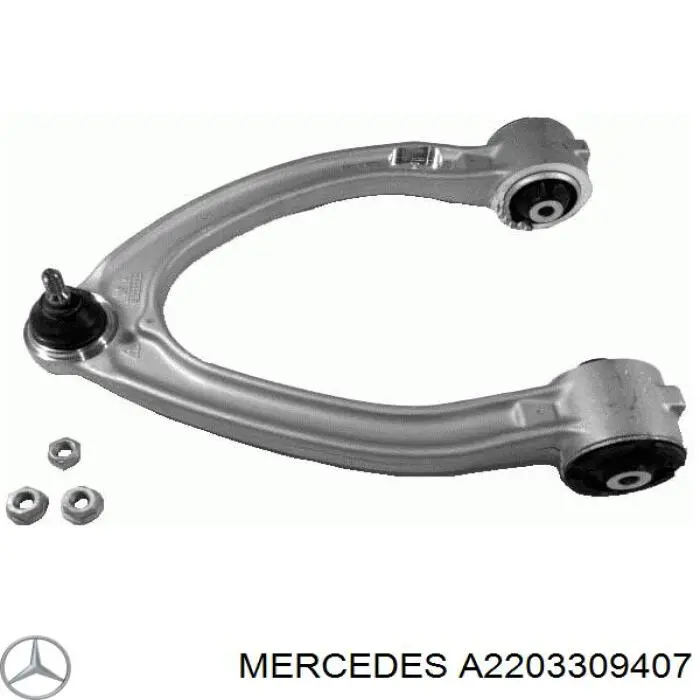 Brazo superior derecho de la suspensión delantera Mercedes A2203309407 precio, desde 64,51 EUR