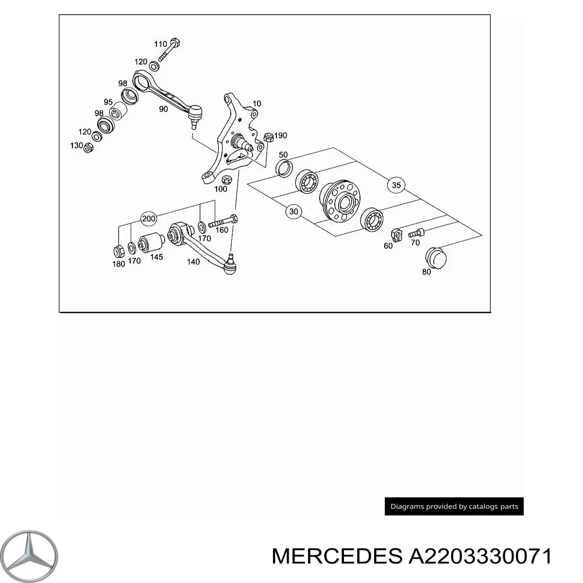 A2203330071 Mercedes