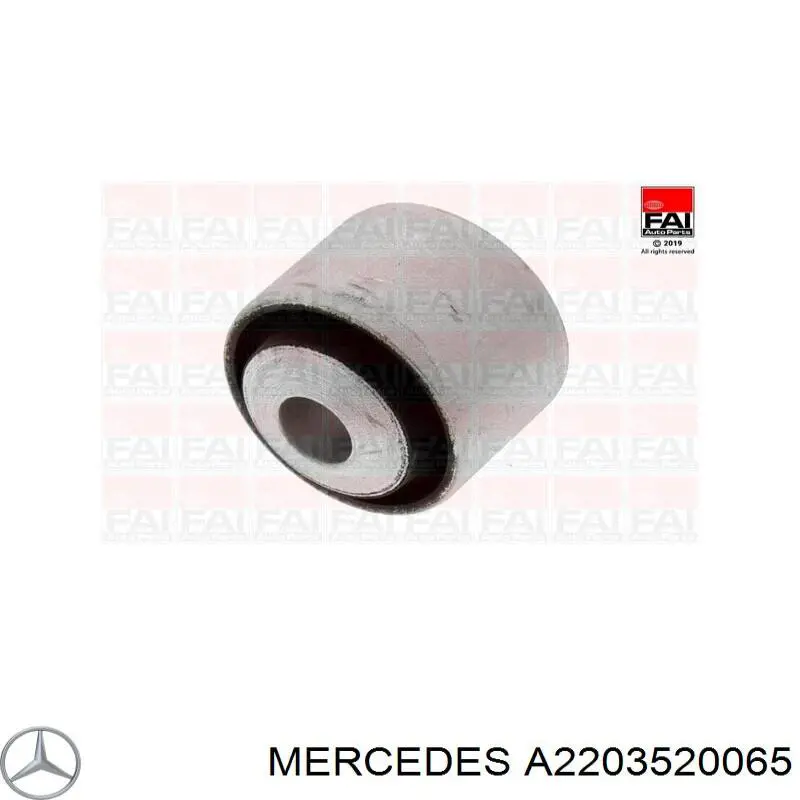 Buje interior del brazo transversal trasero Mercedes A2203520065 precio, desde 17,58 EUR