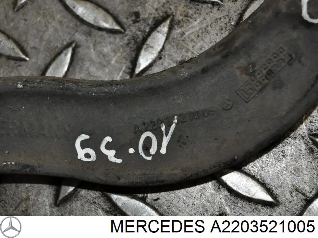 Comprar A2203521005 Mercedes Brazo superior izquierdo de la suspensión trasera