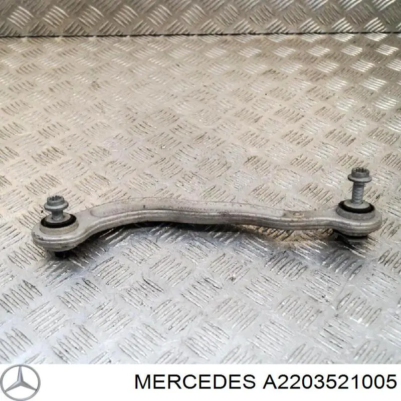 Brazo superior izquierdo de la suspensión trasera A2203521005 Mercedes