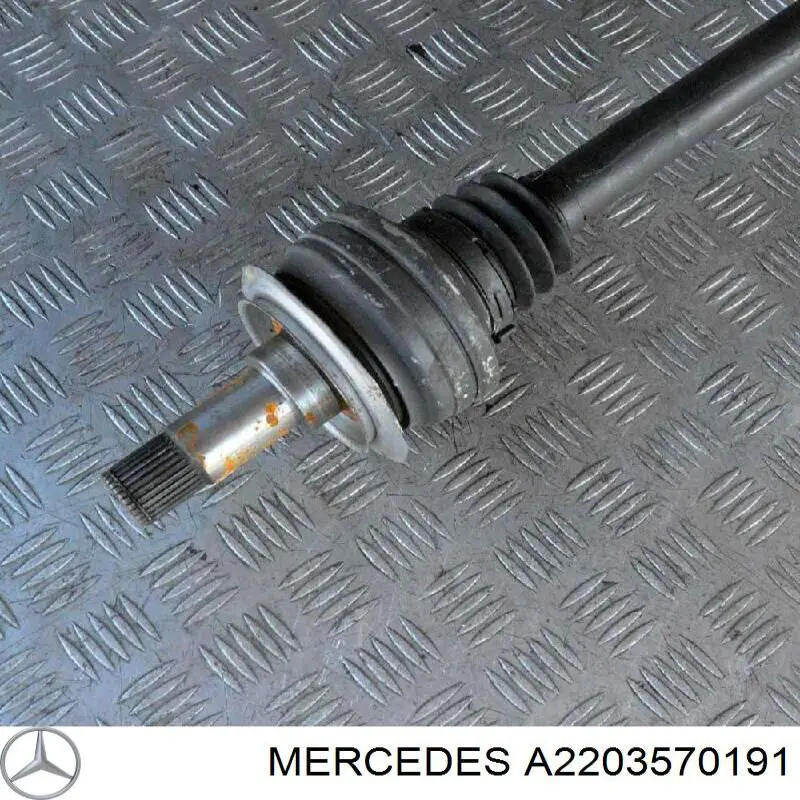 Comprar A2203570191 Mercedes Fuelle interior de junta homocinética del semieje trasero