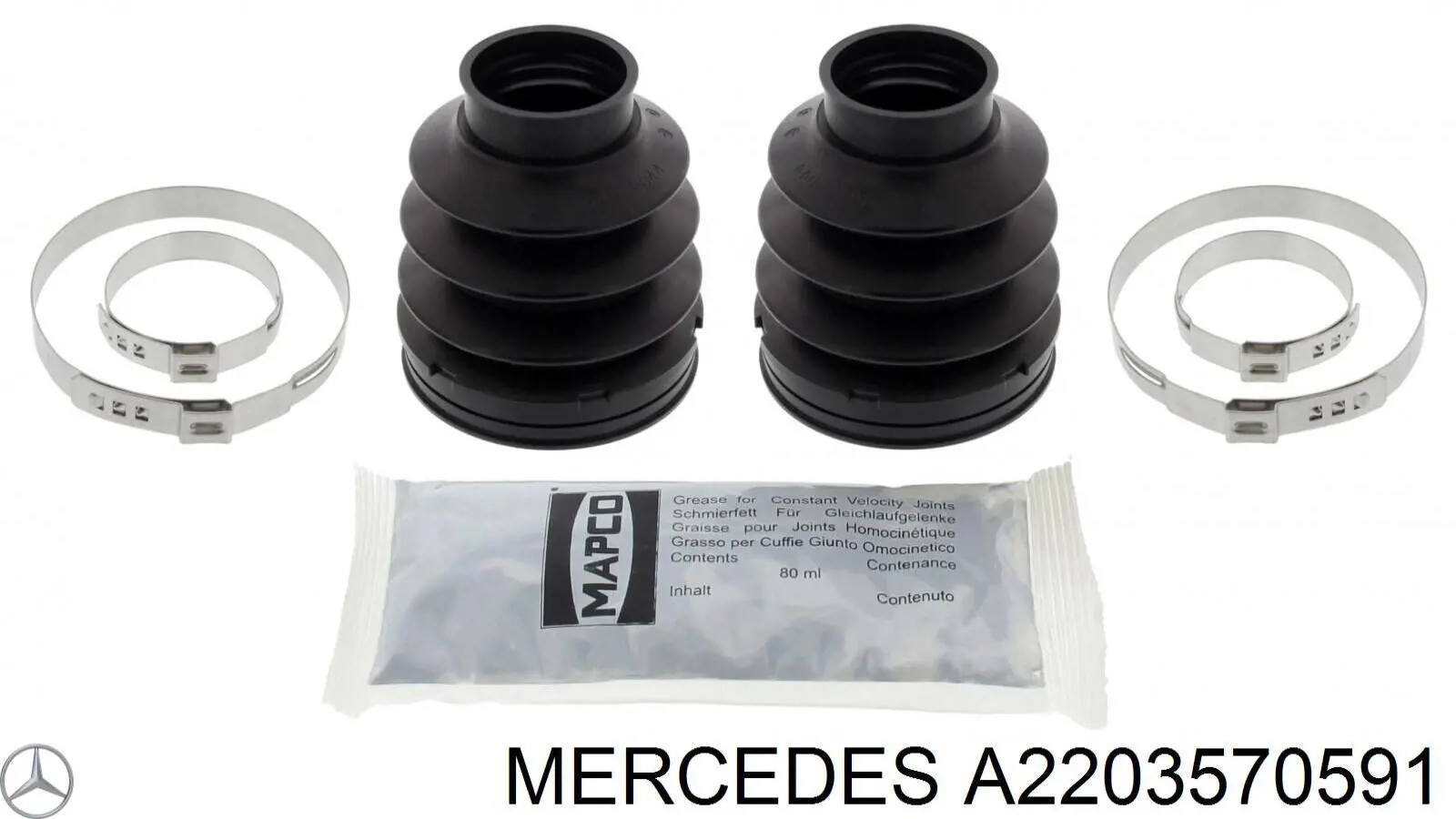  Mercedes A2203570591 precio, desde 216,35 EUR