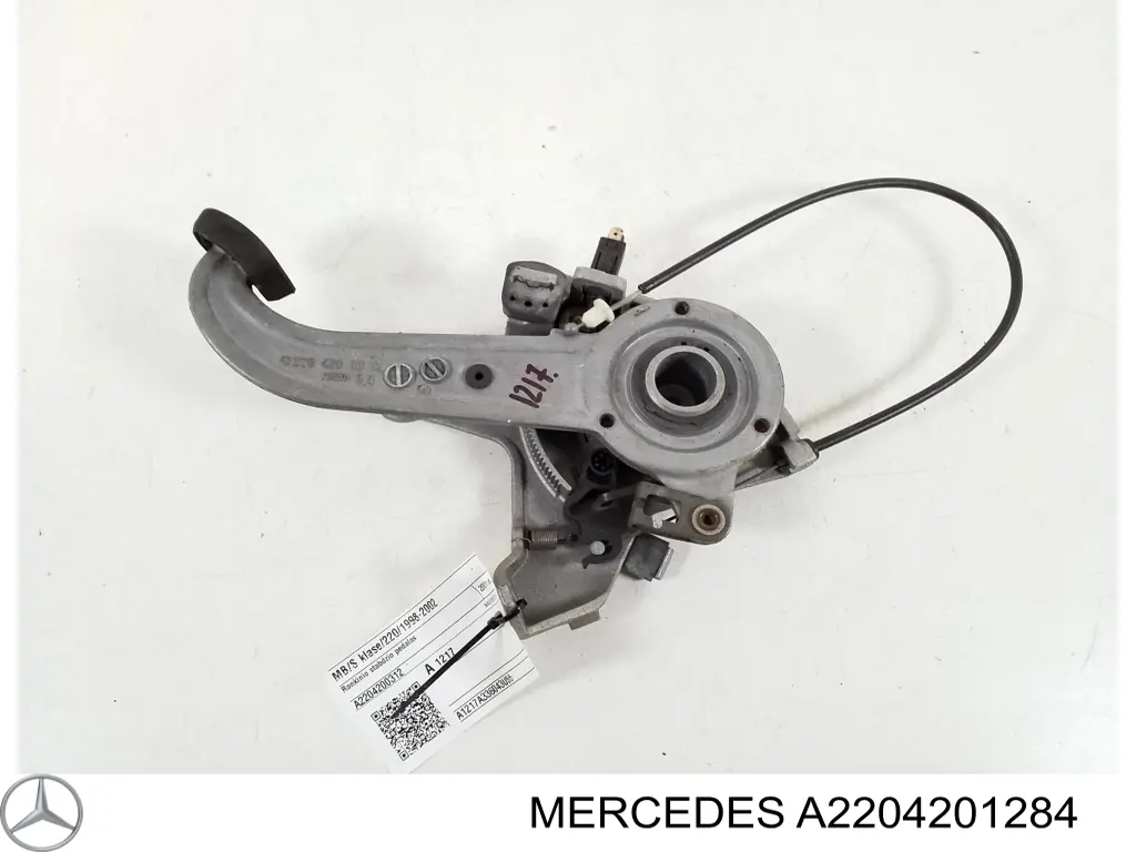 A2204201284 Mercedes palanca freno mano