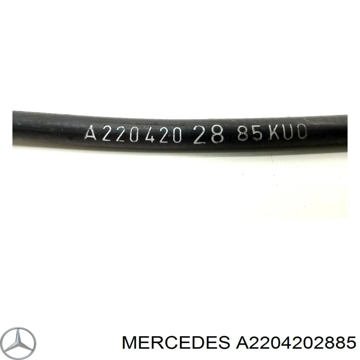 A2204202885 Mercedes cable de freno de mano trasero derecho