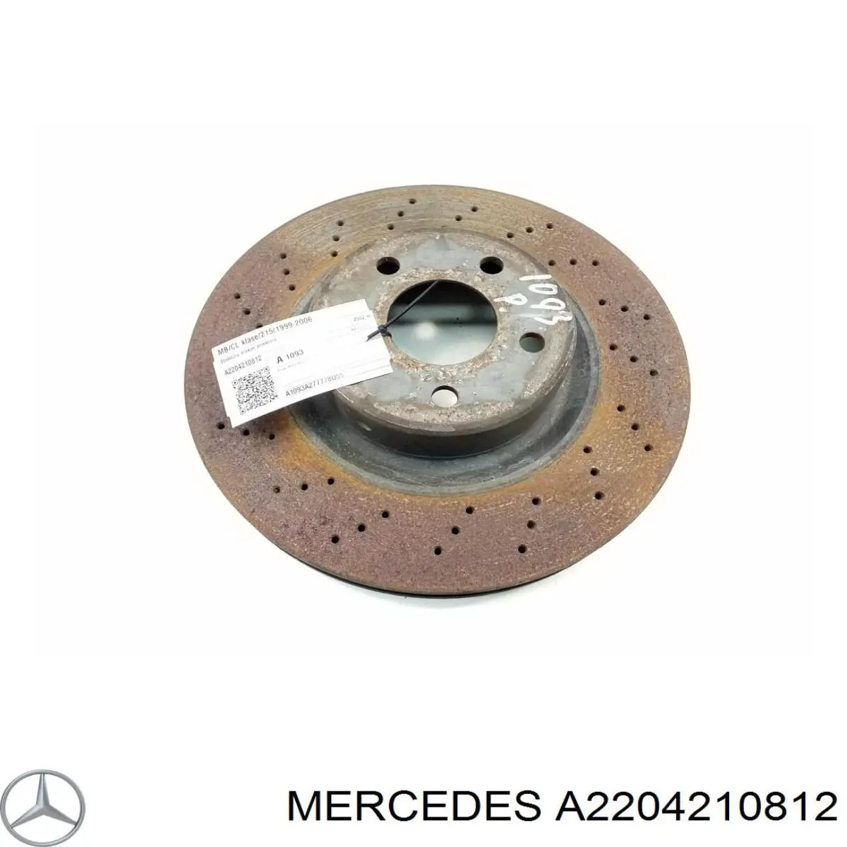 Frenos delanteros Mercedes A2204210812 precio, desde 70,64 EUR