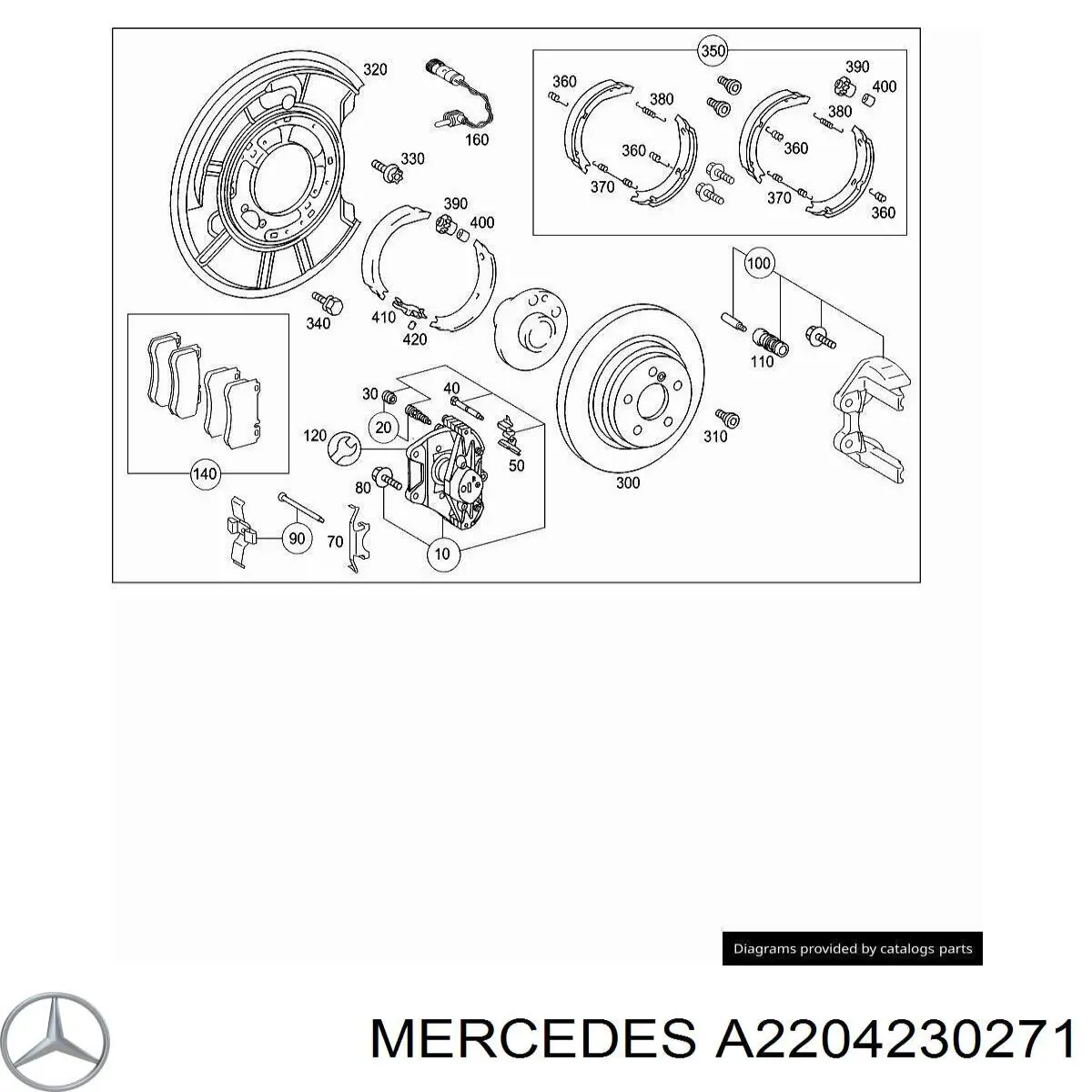A2204230271 Mercedes 