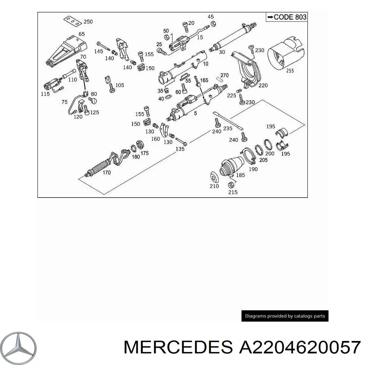 A2204620057 Mercedes 