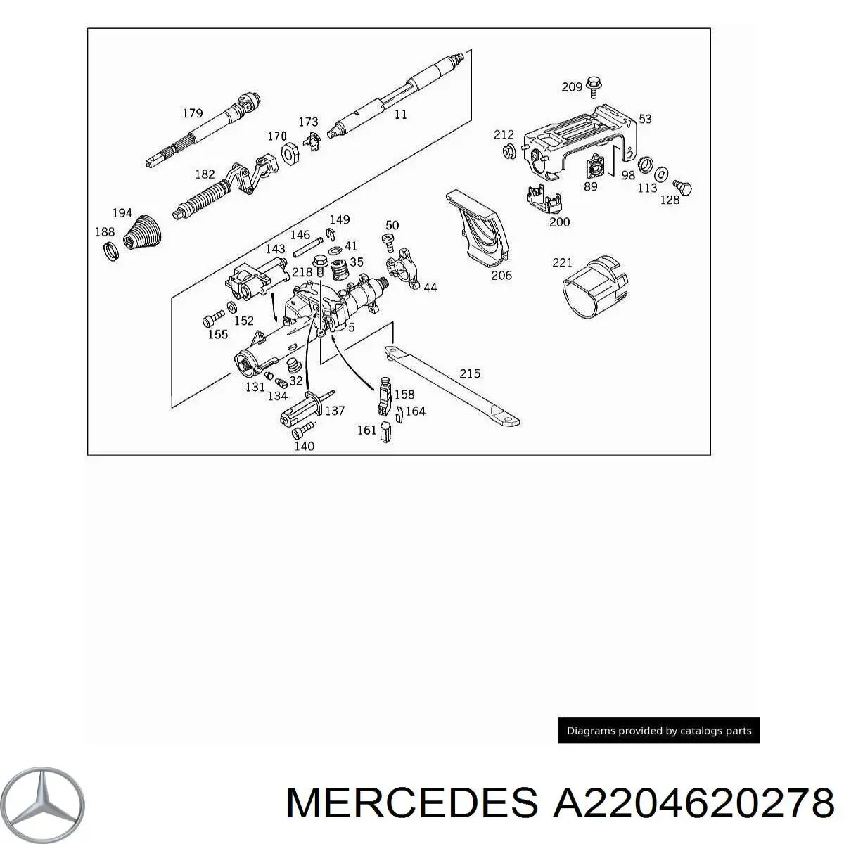 A2204620278 Mercedes 