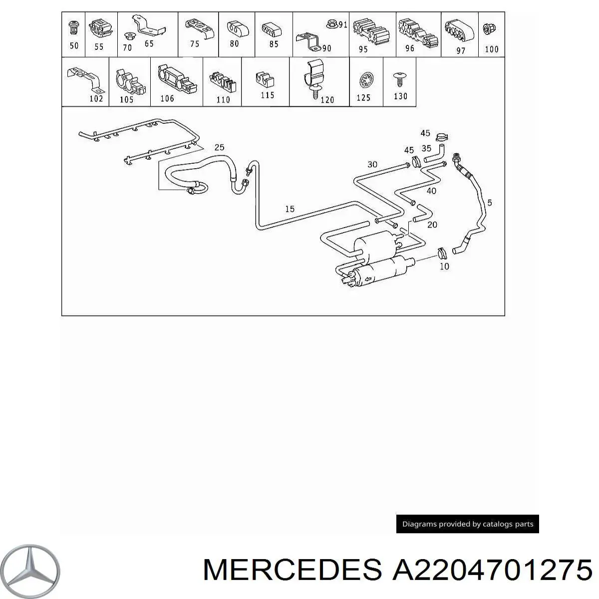 A2204701275 Mercedes