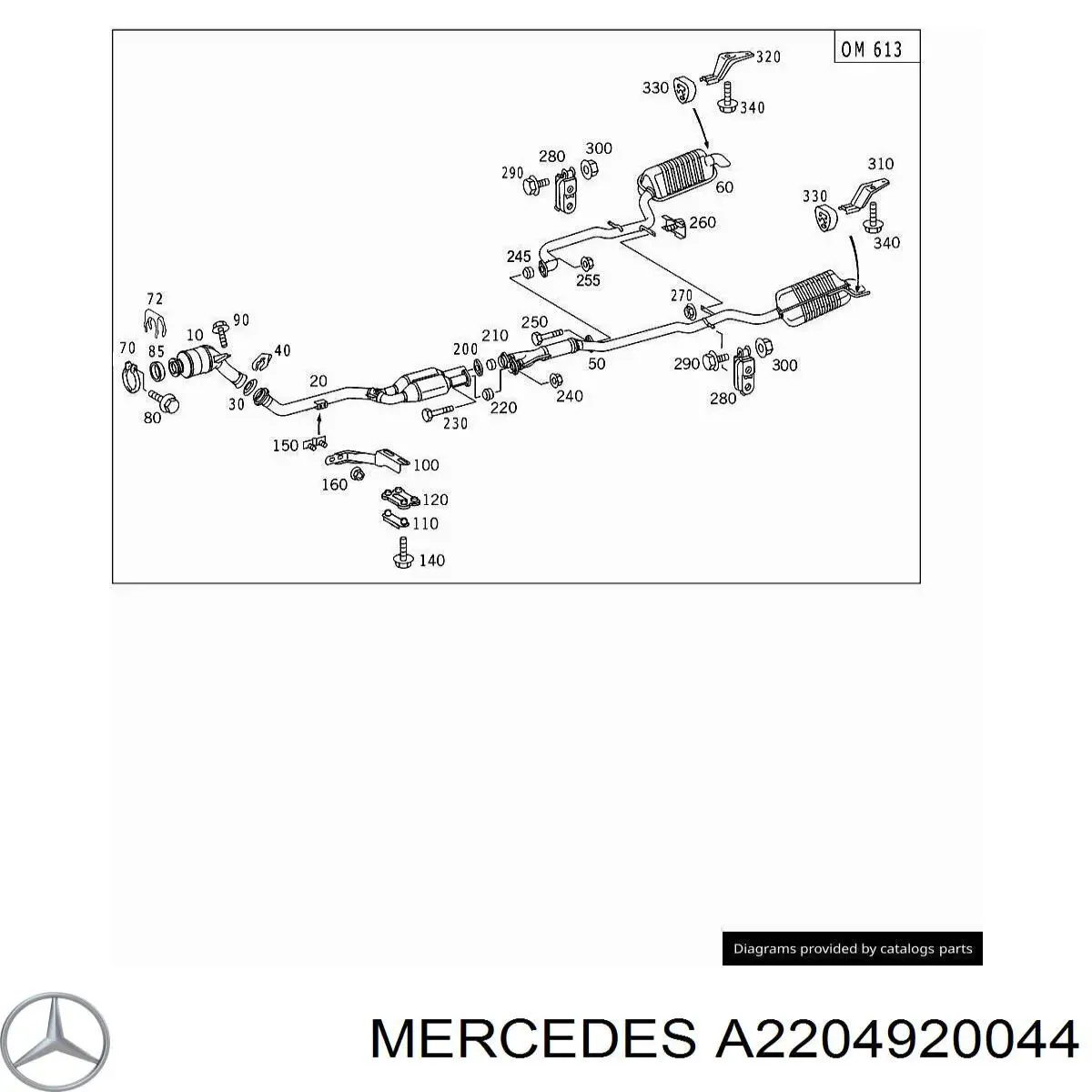 Comprar A2204920044 Mercedes 