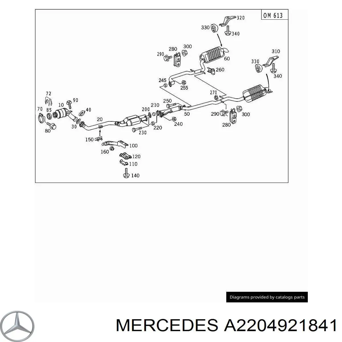 Comprar A2204921841 Mercedes 
