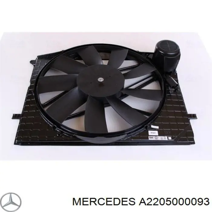 Ventilador de radiador Mercedes A2205000093 precio, desde 319,44 EUR