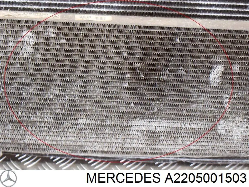 Comprar A2205001503 Mercedes Radiador adicional de refrigeración del motor