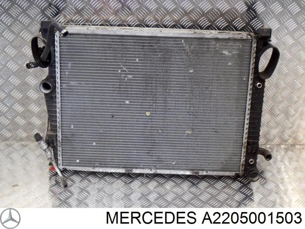 A2205001503 Mercedes Radiador adicional de refrigeración del motor