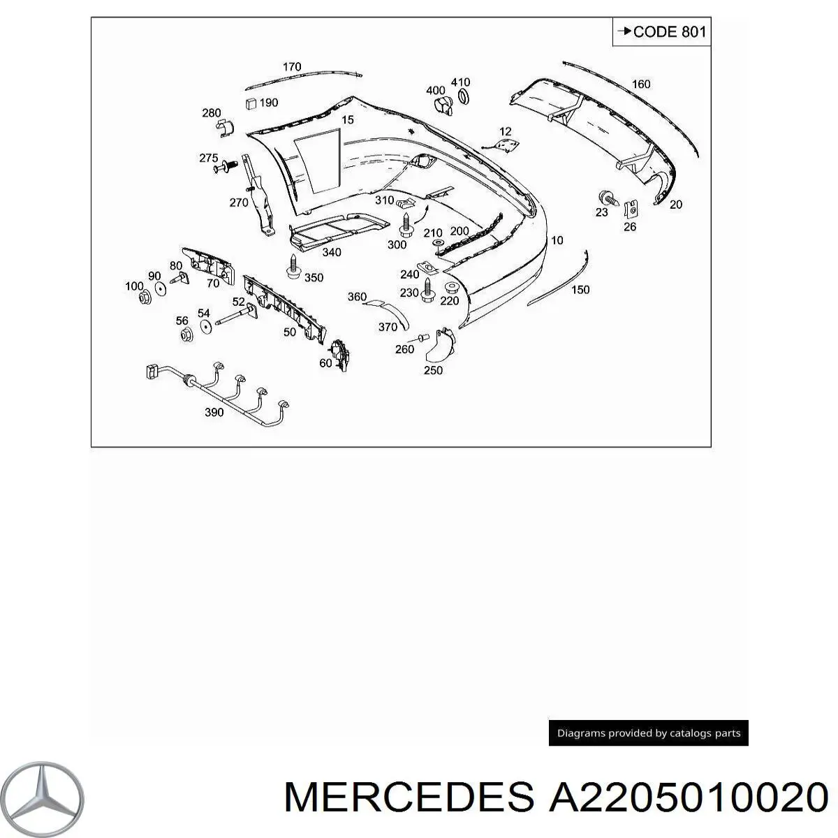Comprar A2205010020 Mercedes 