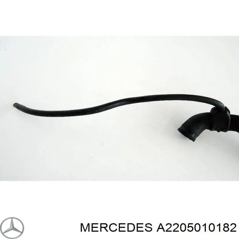 A2205010182 Mercedes tubería de radiador arriba