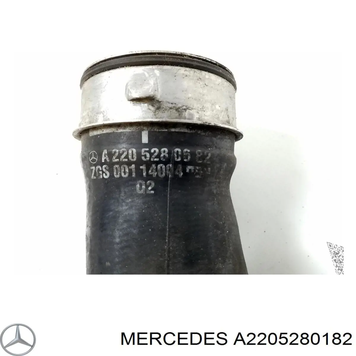 Tubo flexible de aire de sobrealimentación Mercedes A2205280782