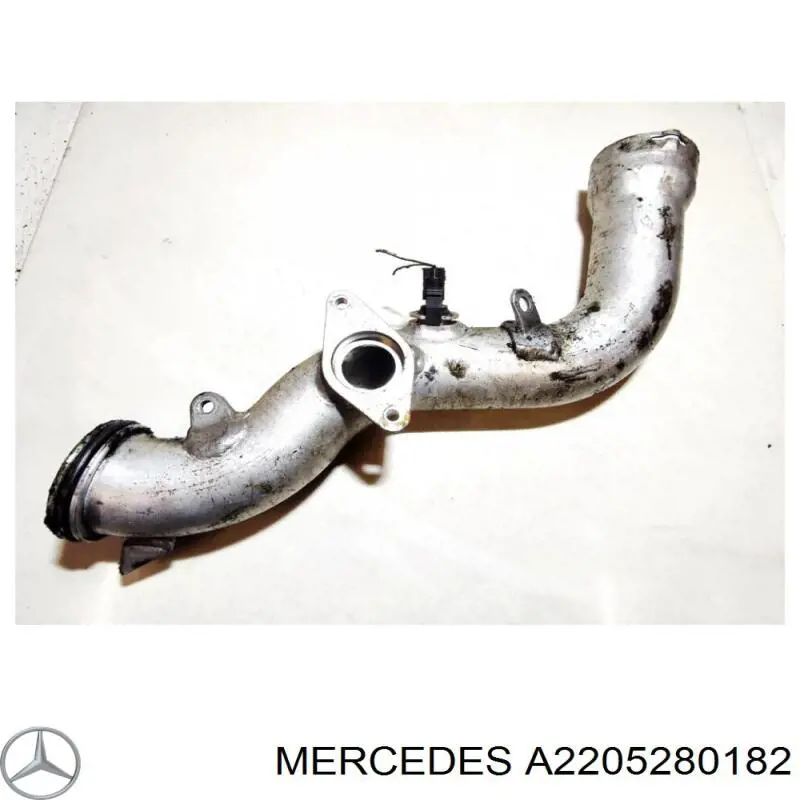 Tubo flexible de aire de sobrealimentación Mercedes 2205280182