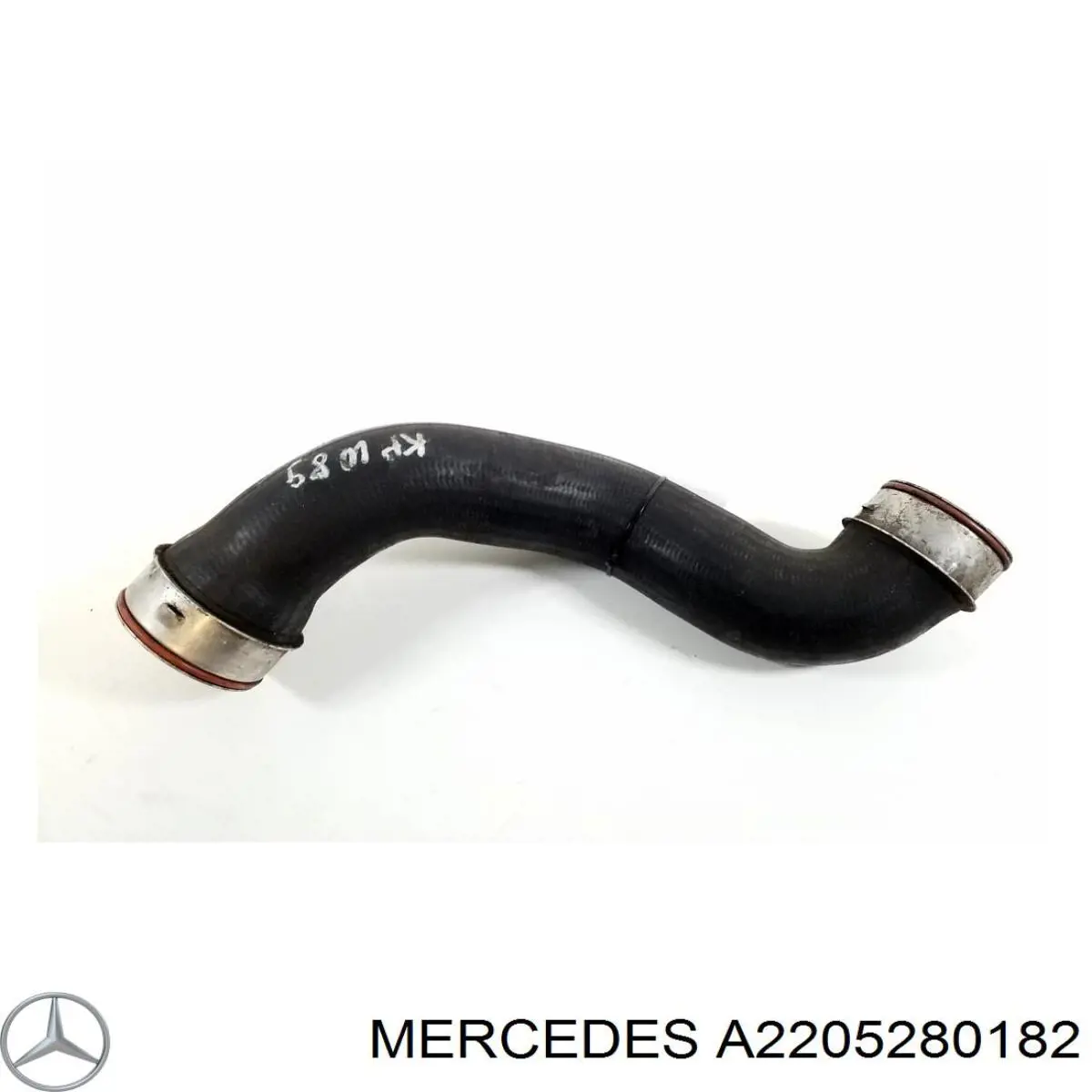 Tubo flexible de intercooler izquierdo para Mercedes S (W220)