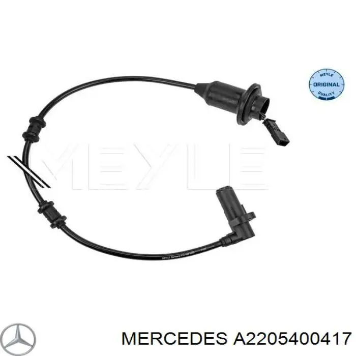 A2205400417 Mercedes sensor abs trasero izquierdo
