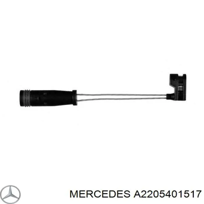 Sensor de desgaste de pastillas de freno delantero derecho Mercedes A2205401517 precio, desde 2,40 EUR