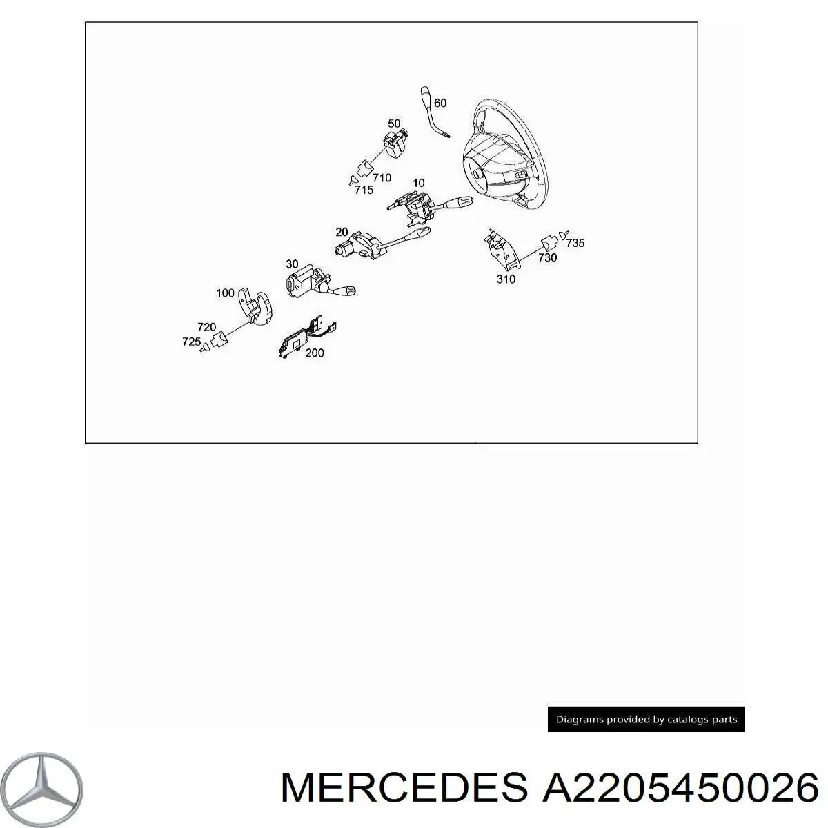  Mercedes A2205450026 precio, desde 23,93 EUR