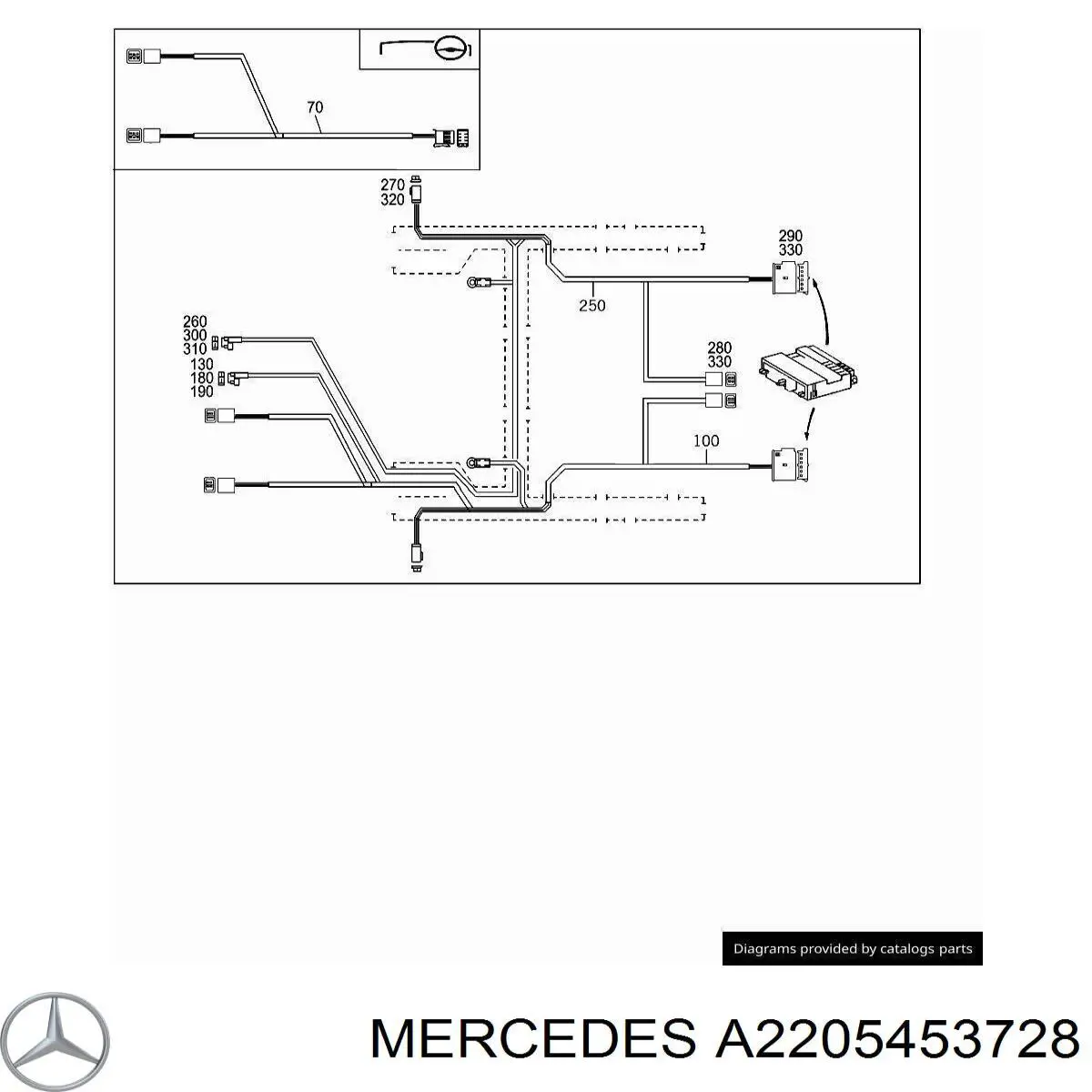  A2205453728 Mercedes