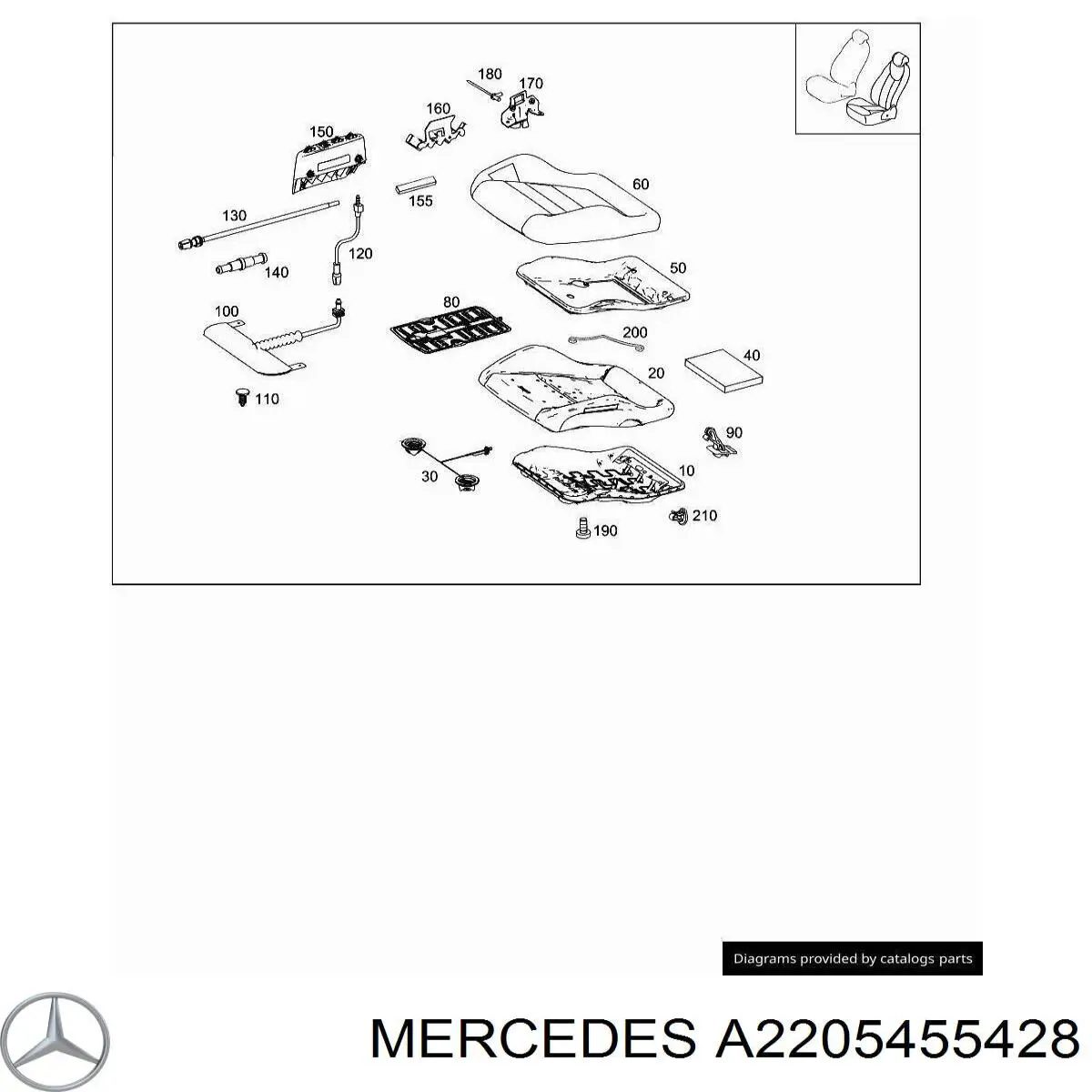 Comprar A2205455428 Mercedes 