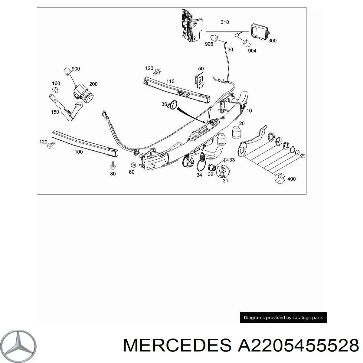 A2205455528 Mercedes