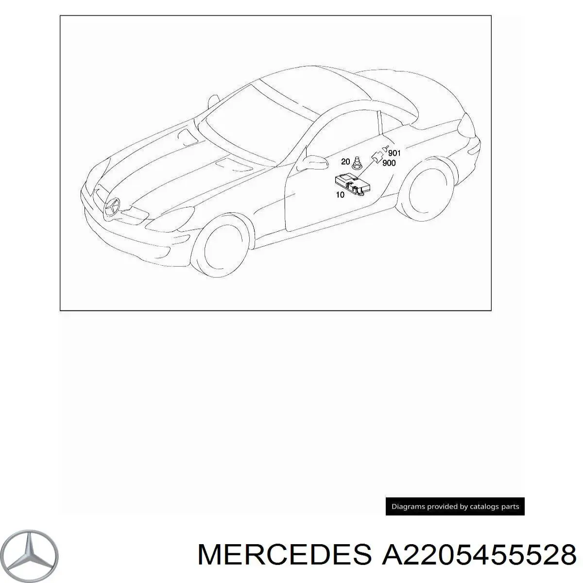  Mercedes A2205455528 precio, desde 10,68 EUR