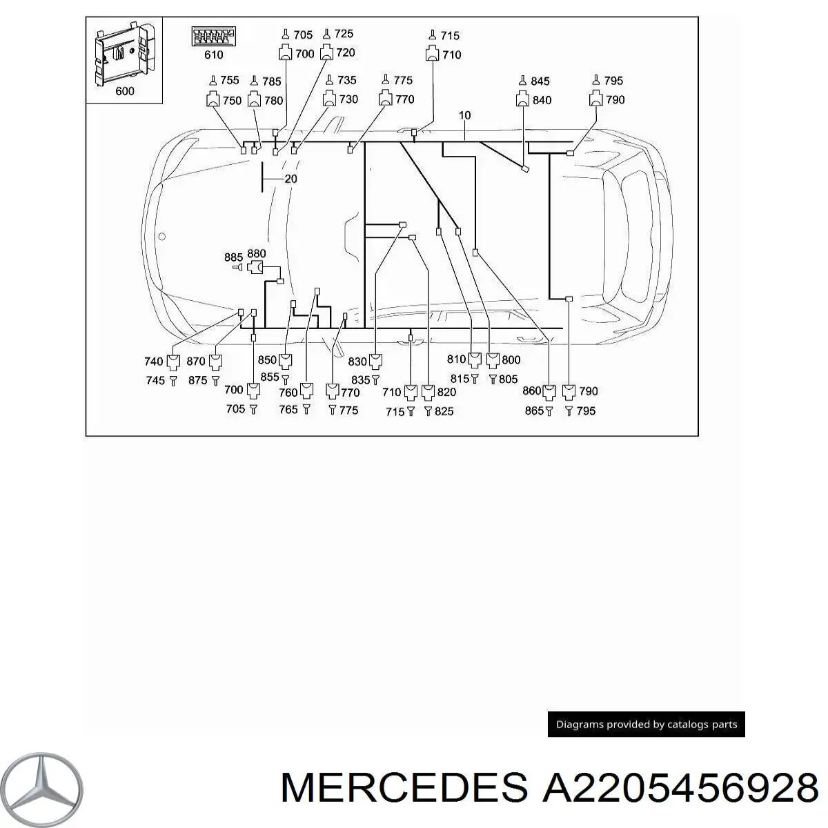 A2205456928 Mercedes