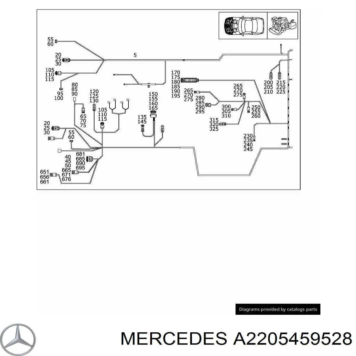 A2205459528 Mercedes 