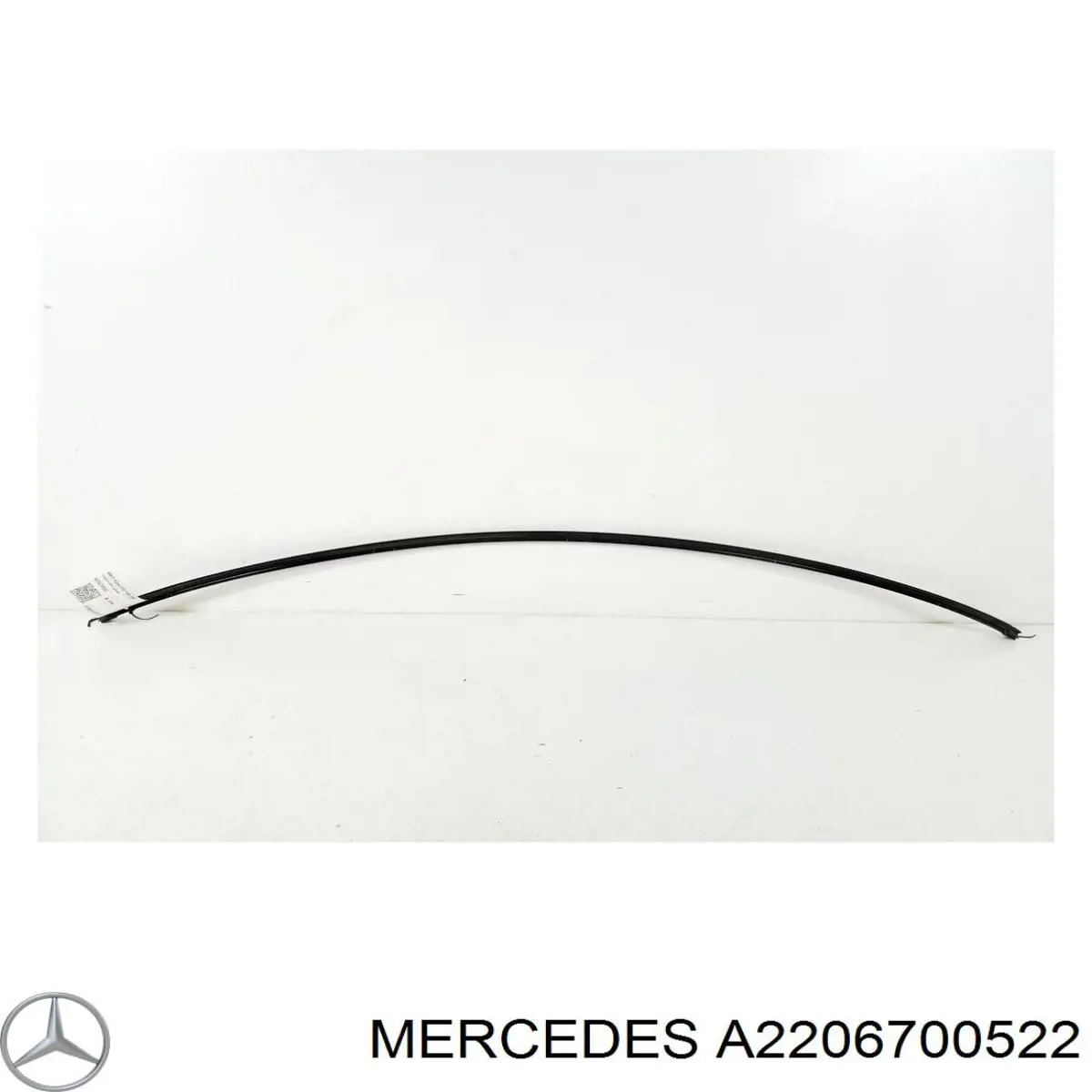Moldura superior del parabrisas Mercedes A2206700522 precio, desde 64,21 EUR