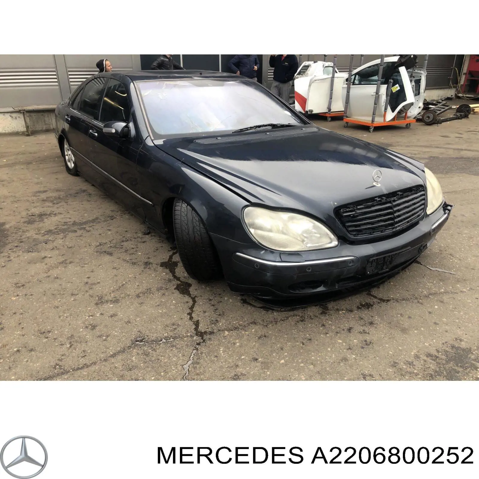 Cenicero de tablero A2206800252 Mercedes
