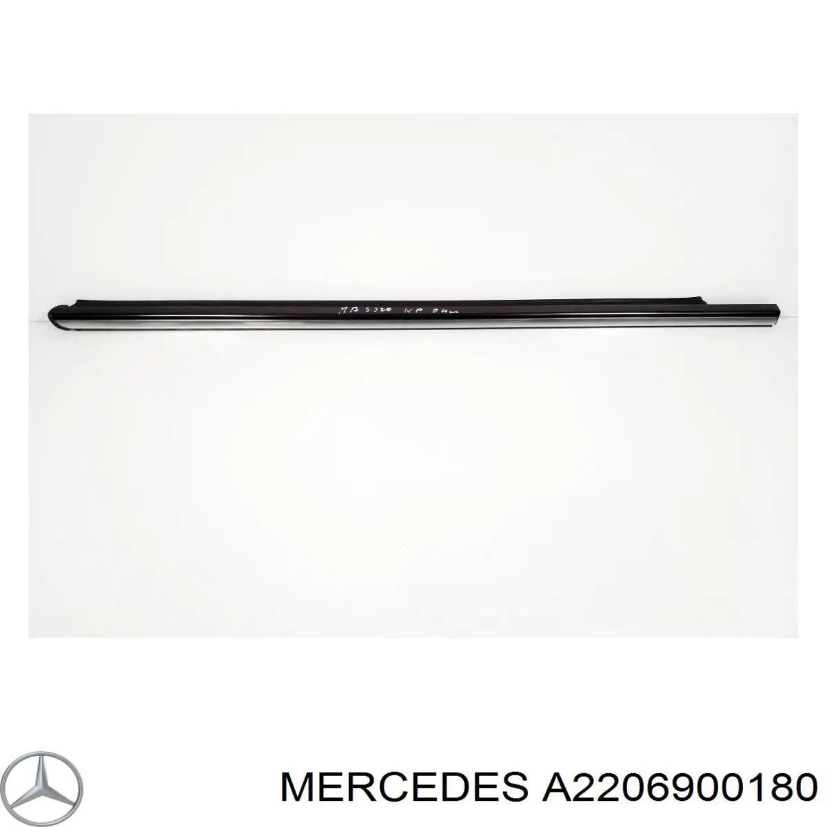 Sellador exterior de vidrio de puerta delantera izquierda Mercedes A2206900180 precio, desde 193,91 EUR