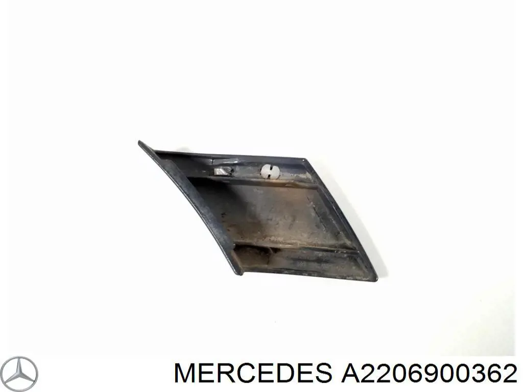 Moldura de guardabarro trasero izquierdo para Mercedes S (W220)