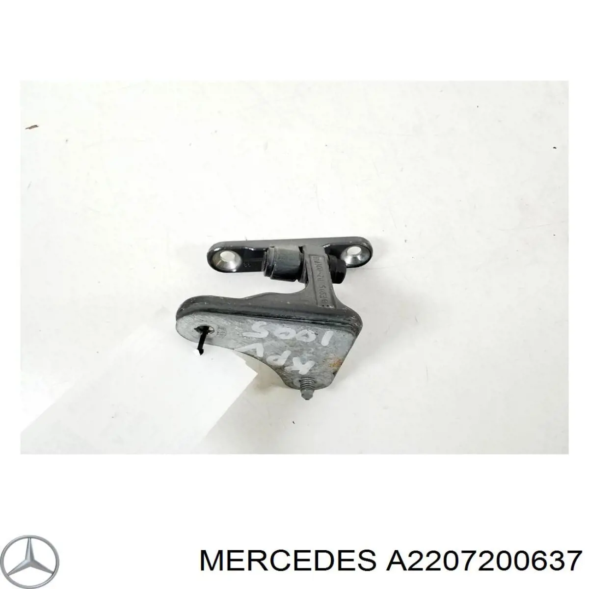A2207200637 Mercedes Bisagra de la puerta delantera derecha