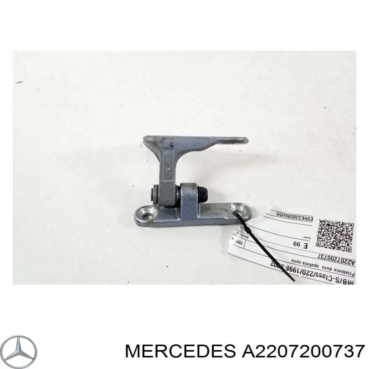 A2207200737 Mercedes Bisagra de puerta delantera izquierda
