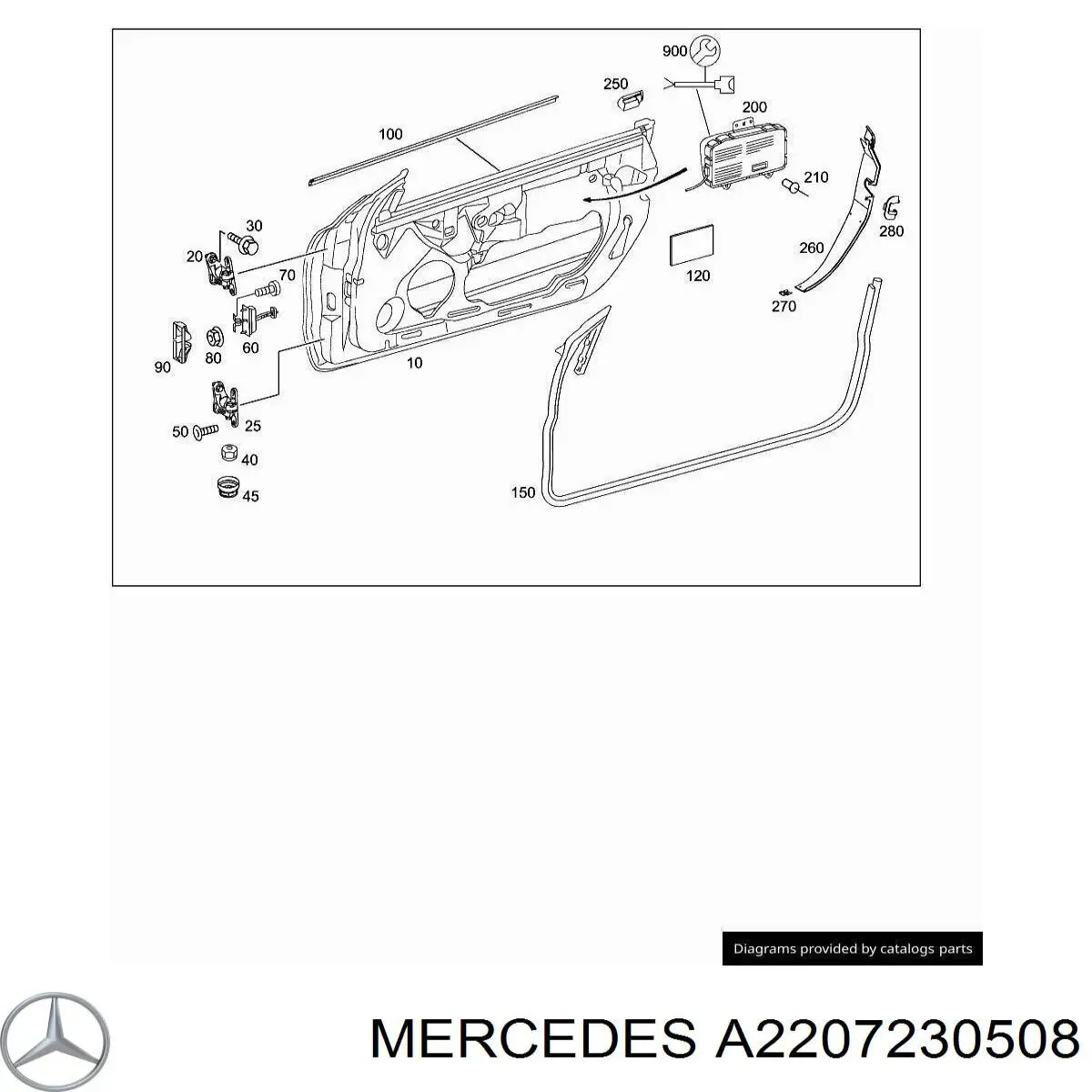  Mercedes A2207230508 precio, desde 6,20 EUR