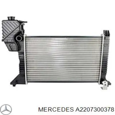 2207300378 Mercedes junta de puerta trasera (en puerta)