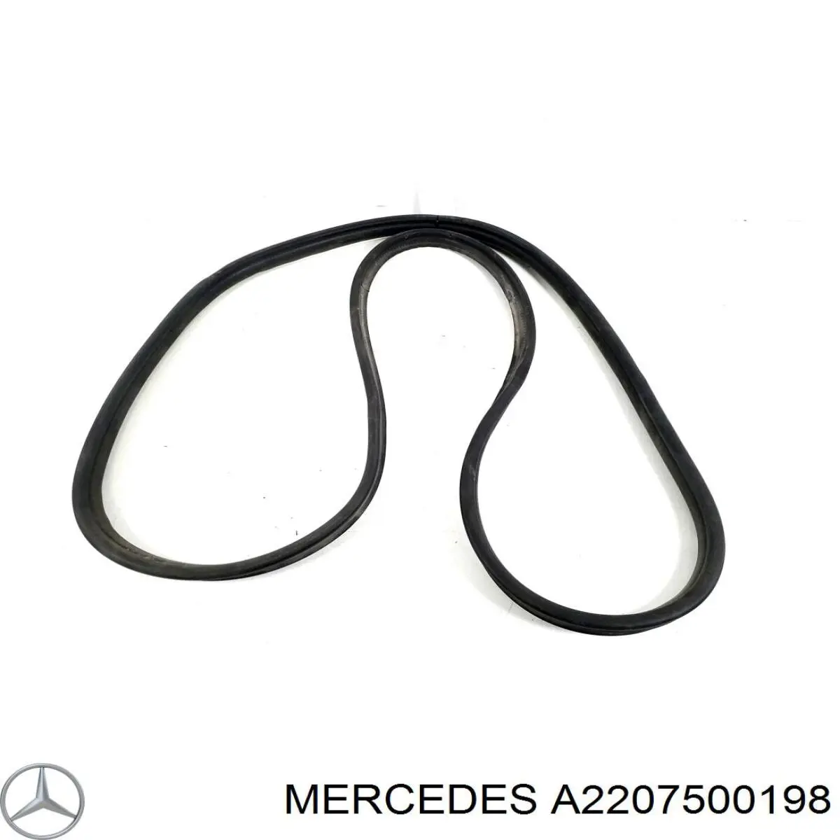 Sellador de tapa de maletero Mercedes A2207500198 precio, desde 1429,36 EUR