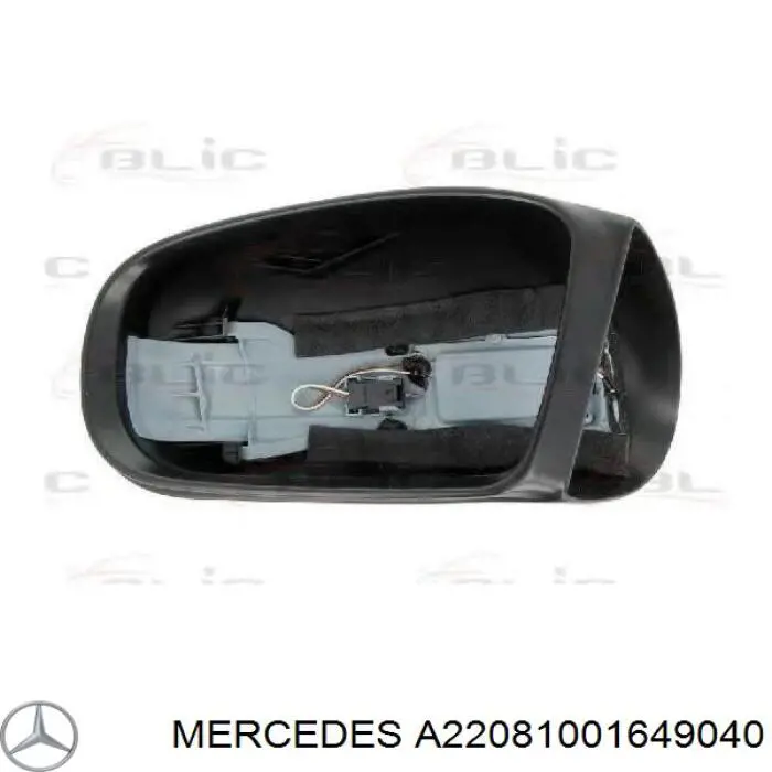 A22081001649040 Mercedes superposicion(cubierta De Espejo Retrovisor Izquierdo)