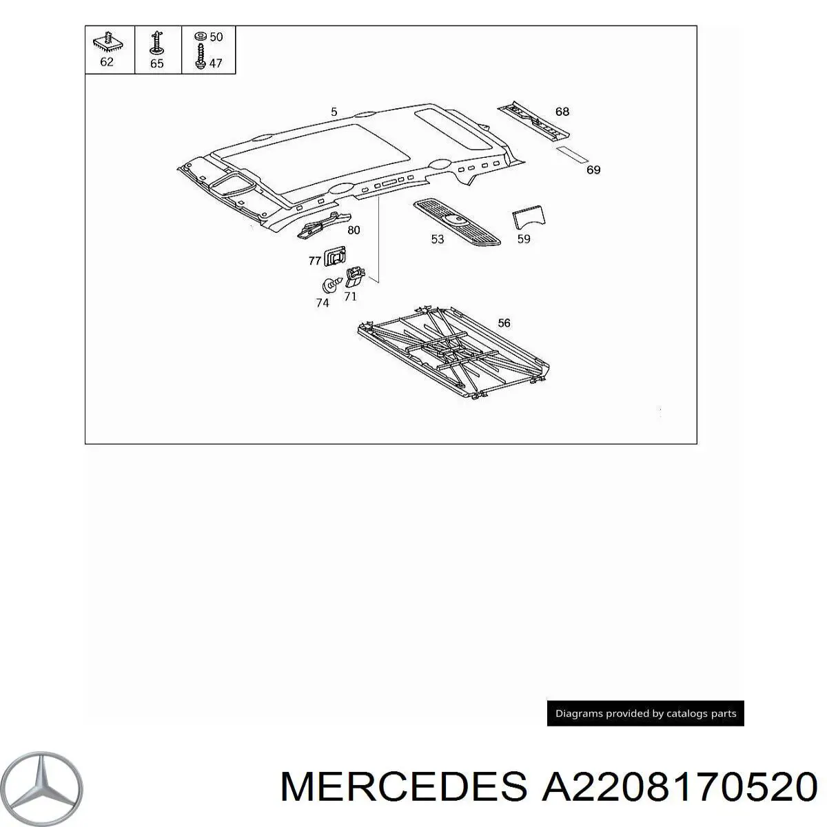 A2208170520 Mercedes