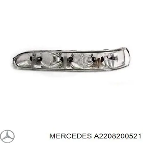 Comprar A2208200521 Mercedes Luz intermitente de espejo retrovisor izquierdo