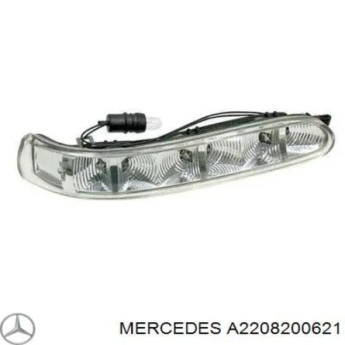 Luz intermitente de retrovisor exterior derecho para Mercedes S (W220)