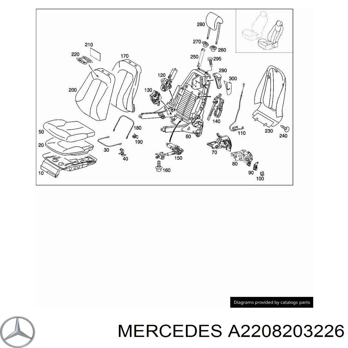 A2208203226 Mercedes