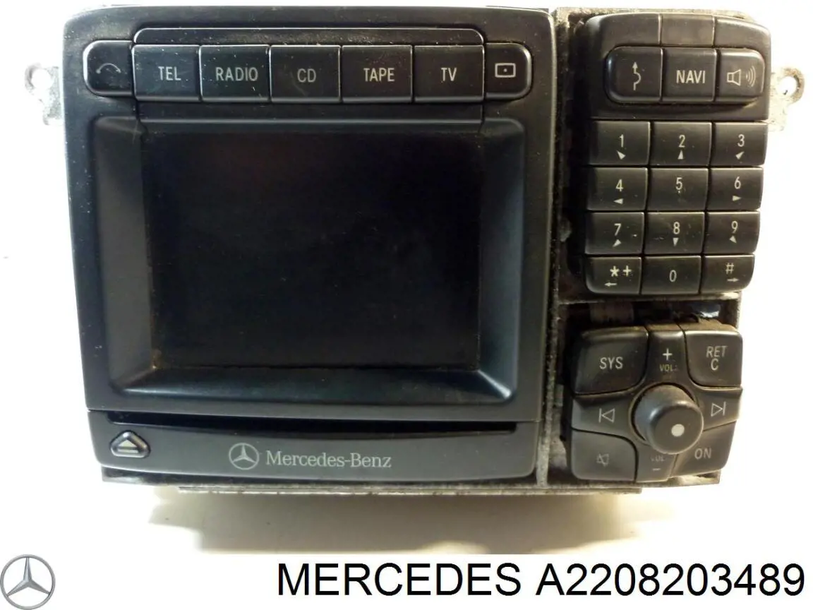 Radio AM/FM Mercedes A2208207126 precio, desde 158,27 EUR