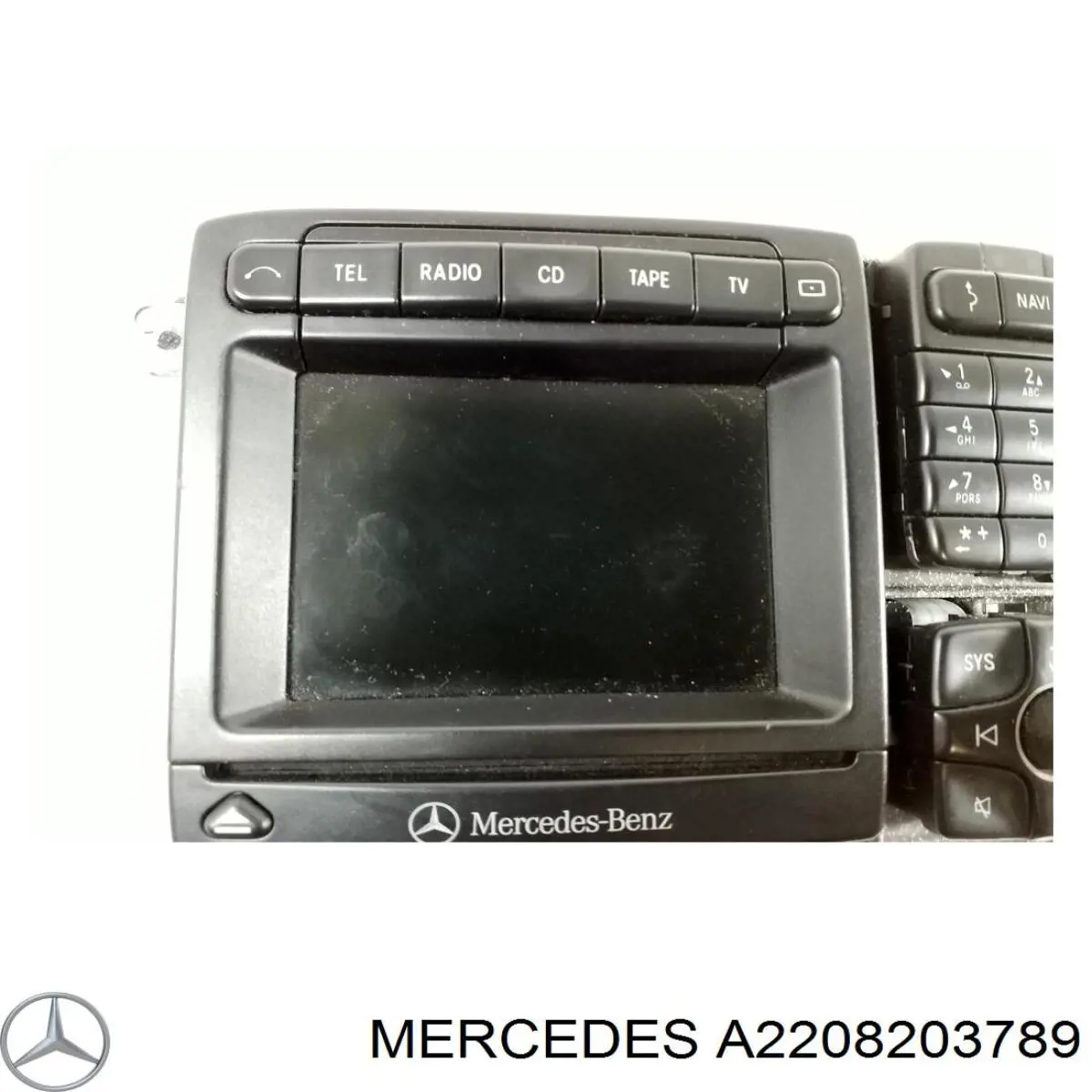 Radio AM/FM Mercedes A2208203789
