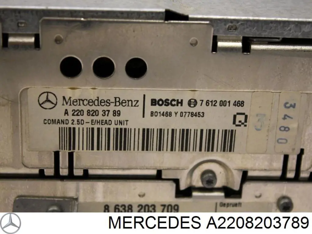 Comprar A2208203789 Mercedes Radio